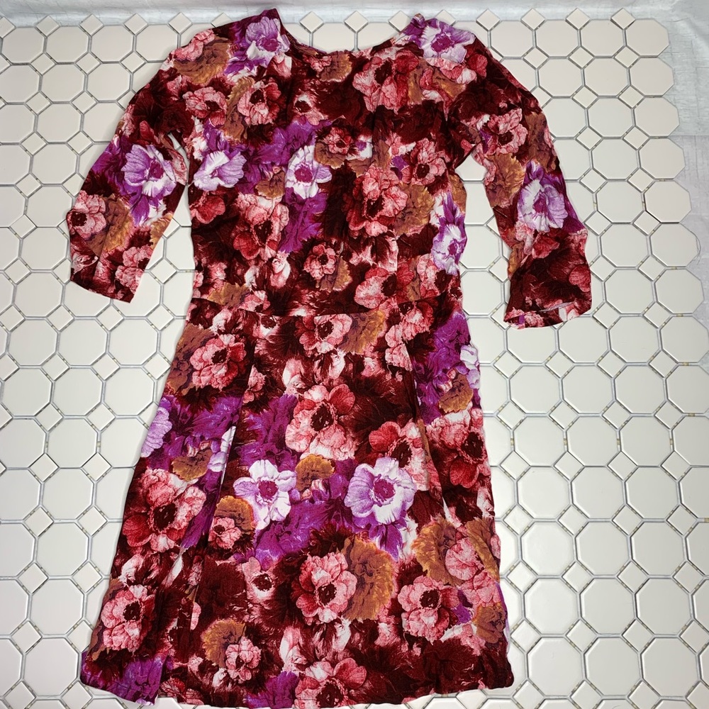 Knox Rose red floral dress size small